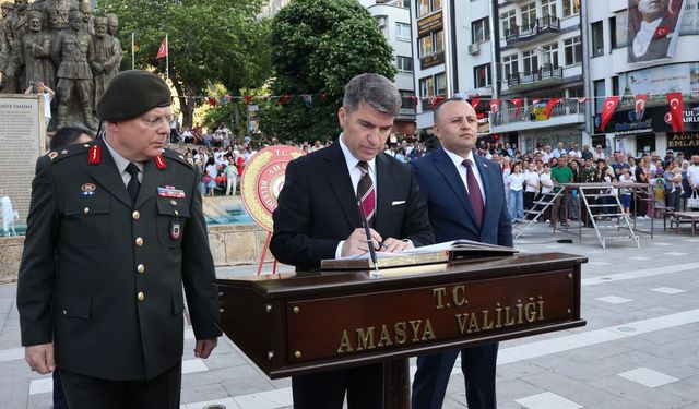 Amasya'da 'Uluslararası Atatürk, Kültür ve Sanat Festivali' düzenlendi