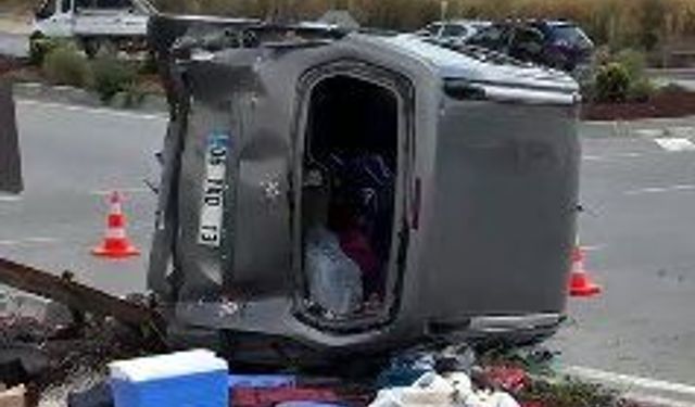 Çorum'da otomobille hafif ticari araç çarpıştı: 2'si ağır, 5 yaralı