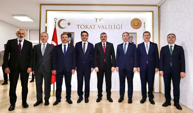 İçişleri Bakanı Çiftçi, Tokat'ta