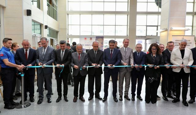 Ordu'da hükümlülerin el emeği ürünleri sergilendi