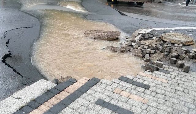 Ordu'da sağanak; ev ve iş yerlerini su bastı