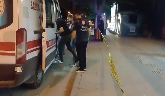 Otelin önünde uğradığı silahlı saldırıda yaralandı