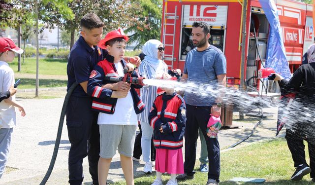Samsun'da engelsiz yaz coşkusu