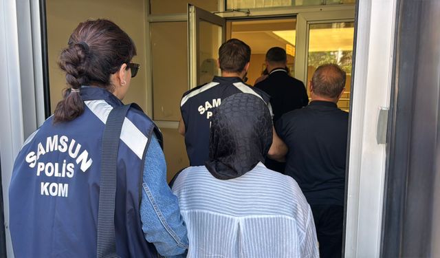 Samsun'da tefecilik operasyonu: 3 gözaltı