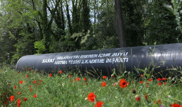 SASKİ'nin 1,7 milyarlık içme suyu projesinde yüzde 47 ilerleme