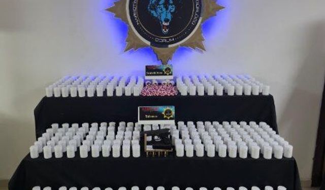21 bin 257 adet sentetik ecza ele geçirildi