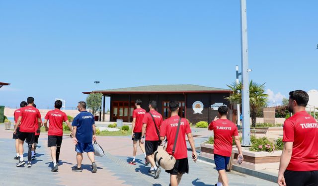 A Milli Ampute Futbol Takımı, Dünya Kupası'na Samsun'da hazırlanıyor