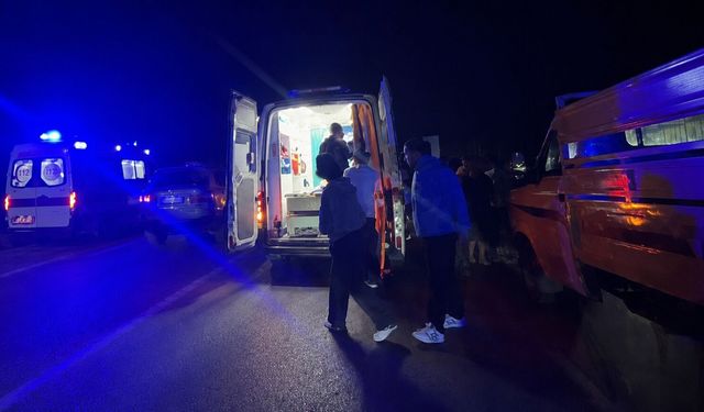 Samsun'da iki araç çarpıştı: 1 yaralı