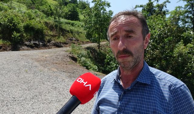 Trabzon'da ağaca çarpıp düşen İHA inceleniyor