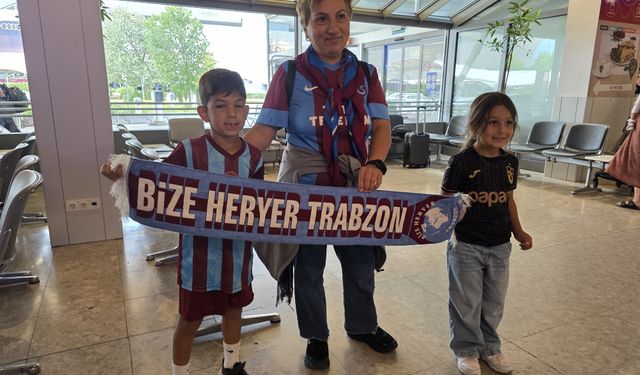 Trabzonspor'a Avusturya'da coşkulu karşılama