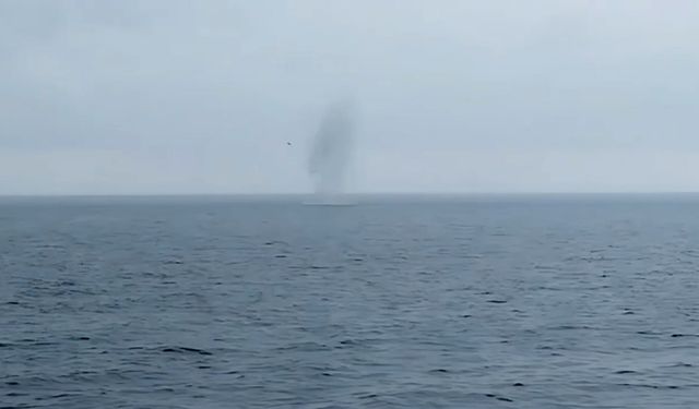 Artvin'de denizde insansız hava aracı bulundu/Ek fotoğraflar