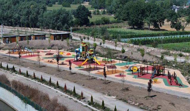 Bolu'da Cumhuriyet Parkı'nın ilk etabı yıl sonuna kadar açılacak
