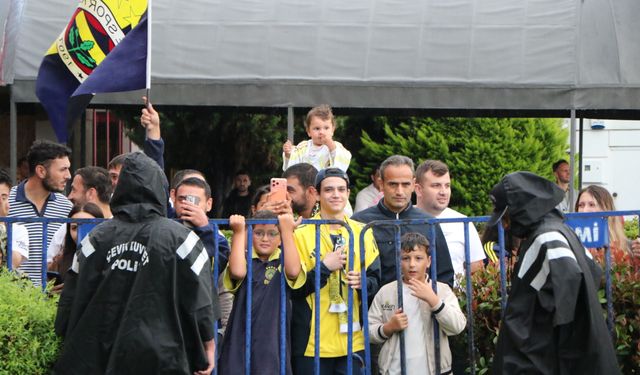 Fenerbahçe kafilesi Samsun'a ulaştı