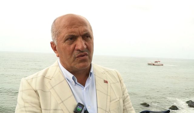 Rize'de denizde kaybolan çocuğu arama çalışmalarında 2'nci gün (2)