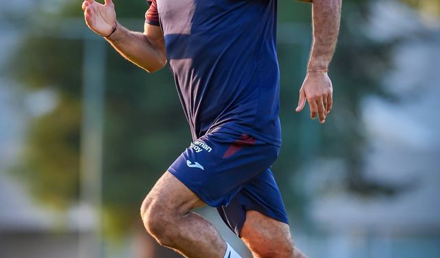 Salah, Trabzonspor'la ilk antrenmanına çıktı