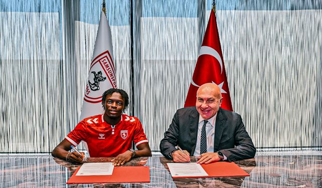 Samsunspor, Antoine Sekongo ile 5 yıllık sözleşme imzaladı