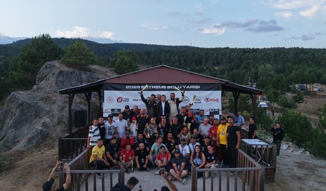 Türkiye Extreme Kupası'nın 1'inci ayağı Bolu'da tamamlandı