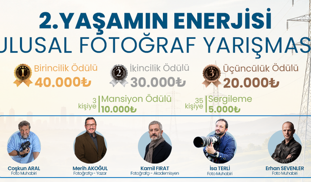 YEDAŞ'ın 'Yaşamın Enerjisi' ulusal fotoğraf yarışması başladı