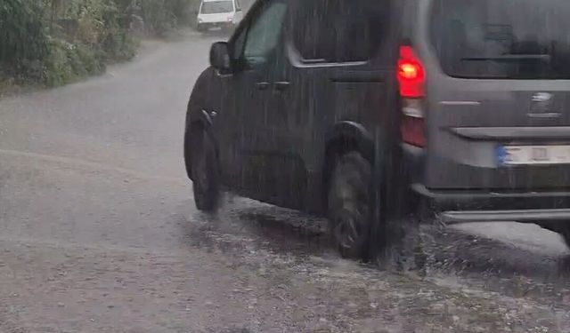 Zonguldak'ta sağanak