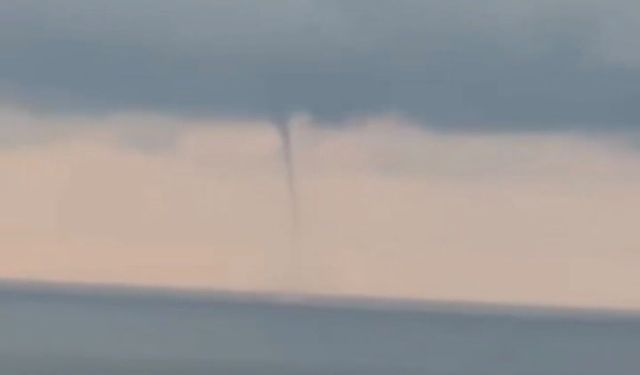 Amasra'da hortum görüldü