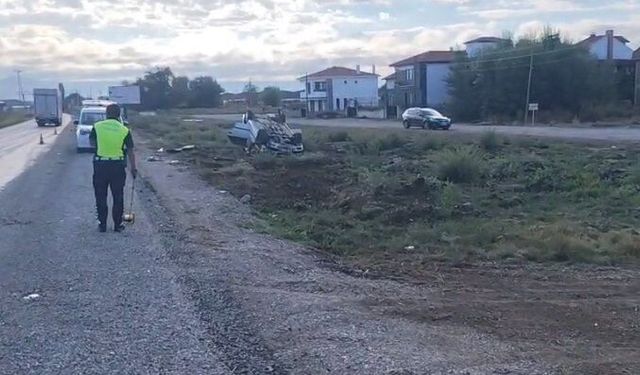 Çorum'da kaza : 1 yaralı