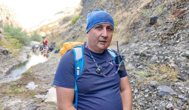 Kınıkçı Kanyonu, zorluğu ve güzelliğiyle doğaseverleri ağırlıyor