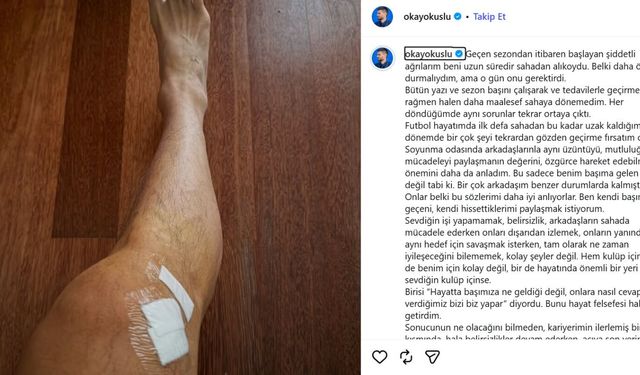 Okay Yokuşlu: Mücadeleye devam ediyorum