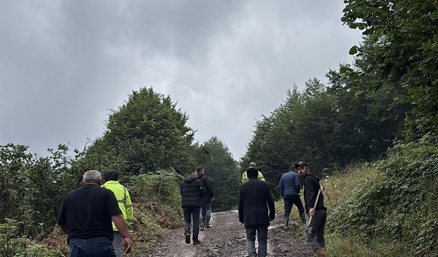 Ordu'da kaybolan kişi için arama çalışması başlatıldı
