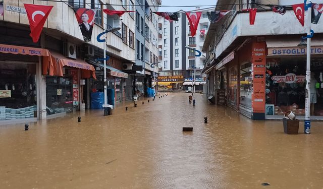 Rize'de sağanak, sel ve taşkınlara yol açtı / Ek fotoğraflar