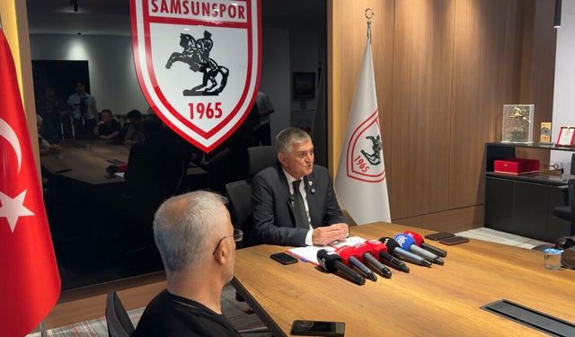 Samsunspor Basın Sözcüsü Çakır: İlk 5 hedefimizden vazgeçmedik