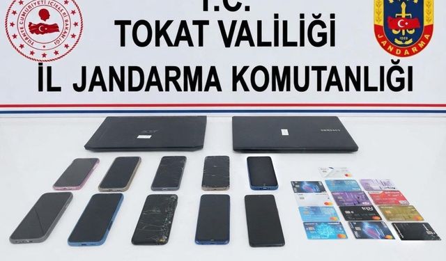 Tokat merkezli 7 ilde dolandırıcılık operasyonu; 4 tutuklama