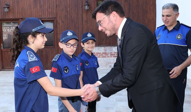 Tokat'ta minik zabıtalar görev başında