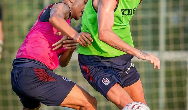Trabzonspor, Gençlerbirliği maçı hazırlıklarına başladı