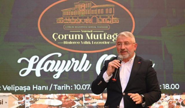 Çorum mutfağı San Sebastian'da dünya sahnesine çıkıyor