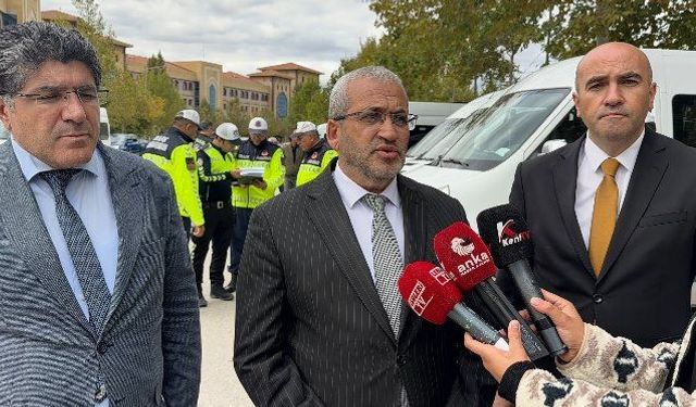 Çorum'da okul servislerine sıkı denetim