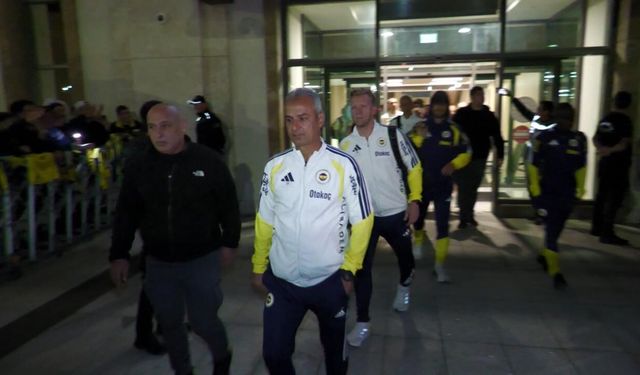 Fenerbahçe kafilesi, Rize'ye geldi