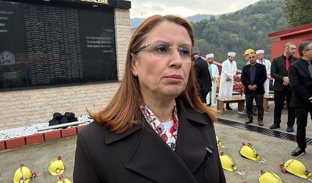 Maden faciasında ölen 43 işçi anıldı