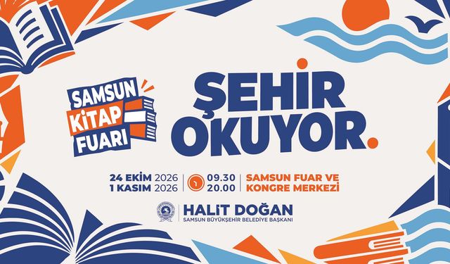 Samsun Kitap Fuarı 24 Ekim'de başlıyor