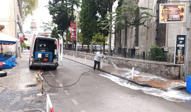 Samsun'da temizliğe mobil müdahale