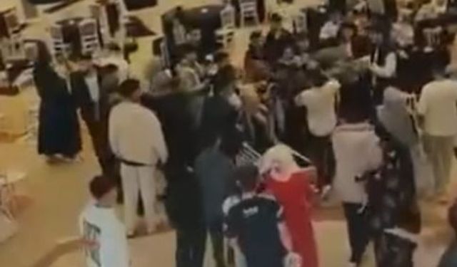 Takı töreninde tekmeli- yumruklu kavga