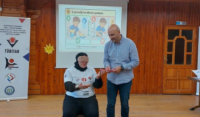 Trabzon'da özel gereksinimli bireyler ve aileleri için destek kampı