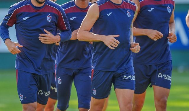 Trabzonspor, KuPS maçı hazırlıklarını sürdürdü