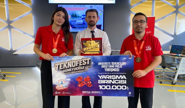 Üniversite öğrencilerinden işitme engelli sürücüler için yapay zeka destekli cihaz