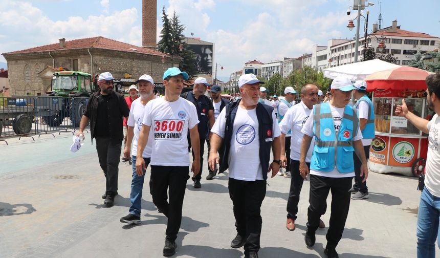 Memurların Bolu'dan Ankara’ya toplu yürüyüşüne polis izin vermedi