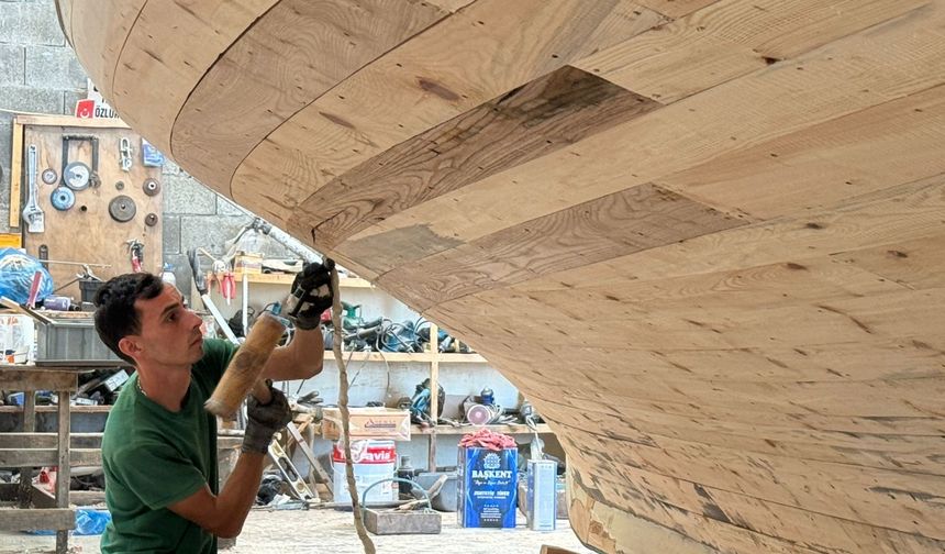 Osmanlı donanmasına gemilerin üretildiği Kurucaşile tersanelerinde artık yatlar üretiliyor