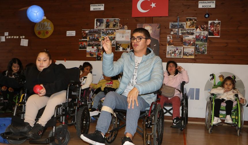 SP hastası Şaban’ın hedefi Boccia sporunda Türkiye şampiyonluğu