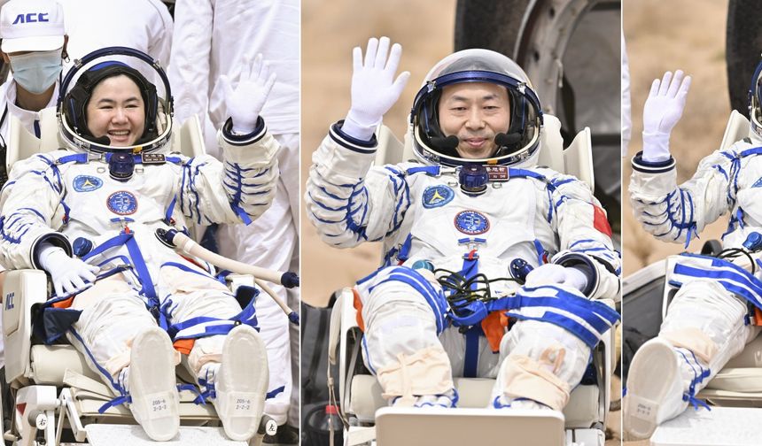 Çin'in uzay istasyonundaki 'Shenzhou-19' taykonot ekibi Dünya'ya döndü