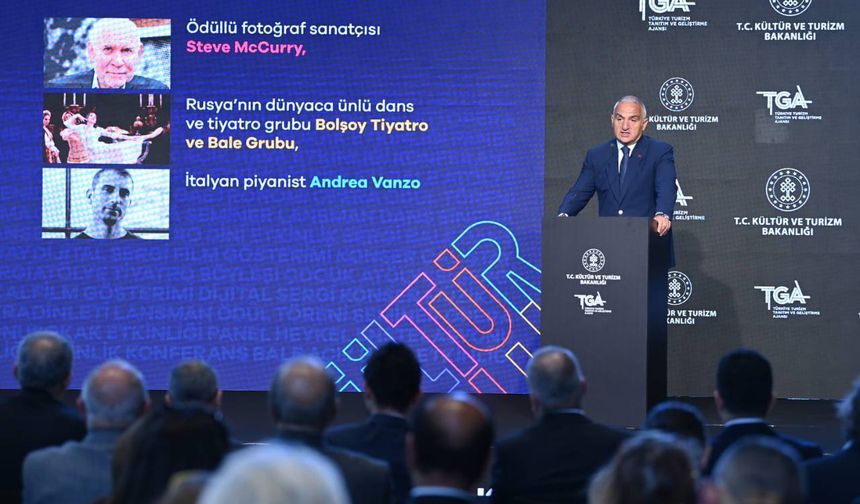 İstanbul- Bakan Ersoy: 2025 hedefimiz; 65 milyon ziyaretçi, 64 milyar dolar gelir