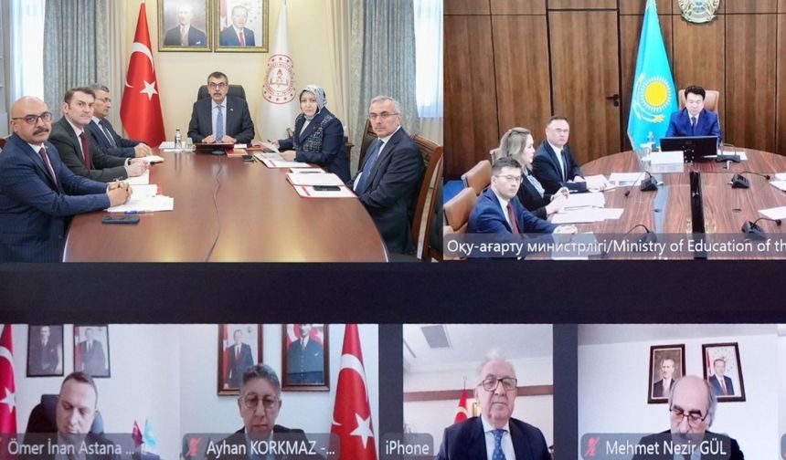 Kazakistan Eğitim Ortak Çalışma Grubu Toplantısı gerçekleştirildi