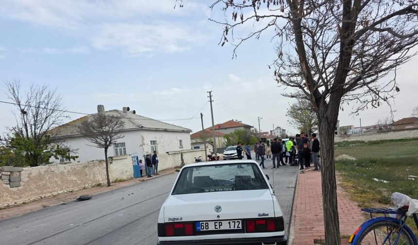 Otomobilin çarptığı elektrikli bisiklet  sürücüsü öldü